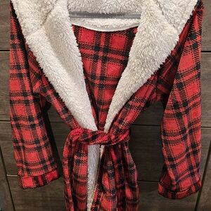 Colsie Cream Sherpa Lined Garment